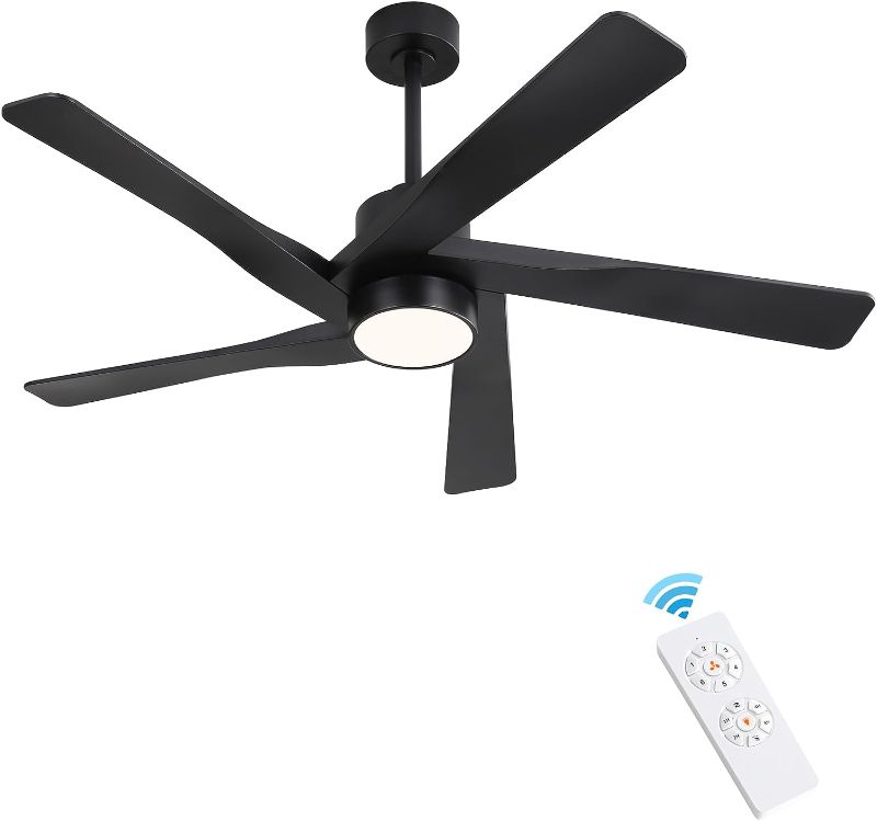 Photo 1 of **PARTS ONLY** wuzee 100ceiling fan reversible **MISSING HARNESS (SPECIFIC WIRES)**