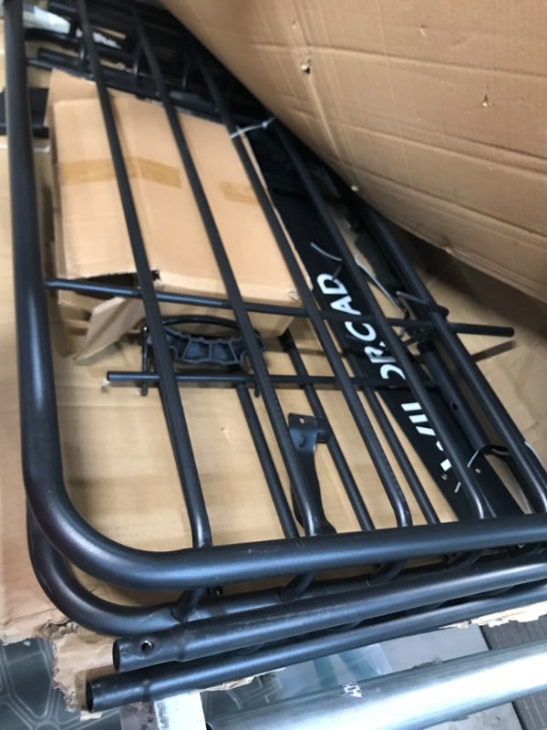 Photo 2 of WILDROAD Roof Rack Cargo Basket,43"x 39"x 4" 