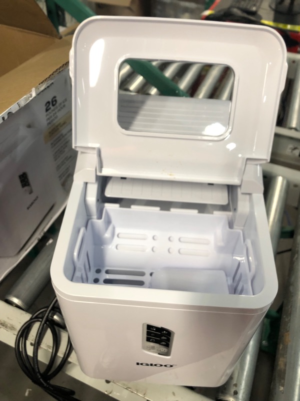 Photo 1 of Igloo Automatic Ice Maker, Self- Cleaning, Countertop Size, 26 Pounds in 24 Hours,