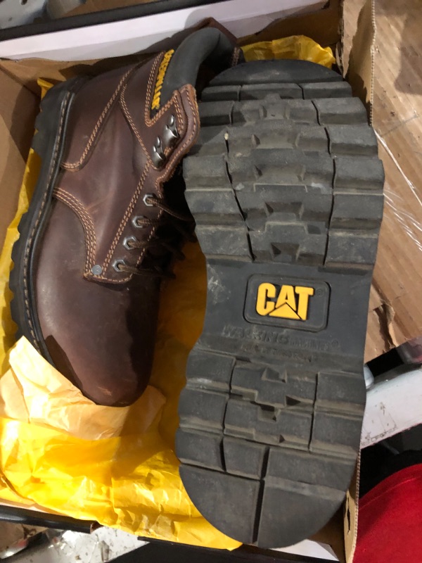 Photo 2 of Cat Footwear Men's Second Shift Steel Toe Work Boot 9.5 