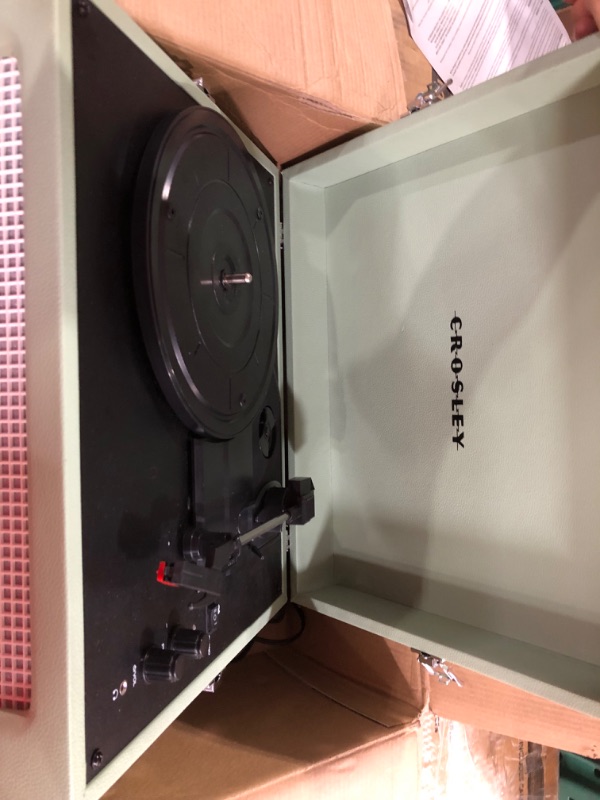 Photo 2 of Crosley CR8017B-SA Voyager Vintage Portable Vinyl Record Player