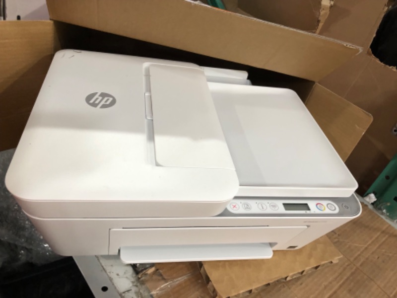 Photo 2 of HP DeskJet 4155e Wireless Color All-in-One Printer & 67XL Tri-Color High-Yield Ink 