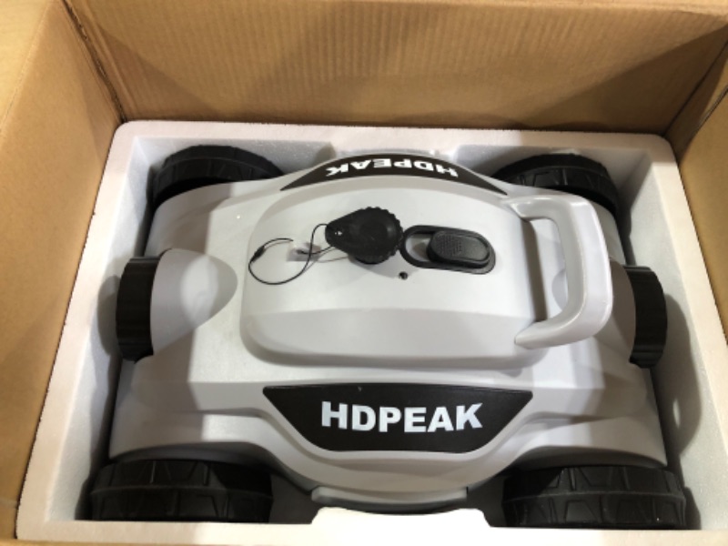 Photo 2 of *USED* Cordless Robotic Pool Cleaner, HDPEAK Pool Vacuum