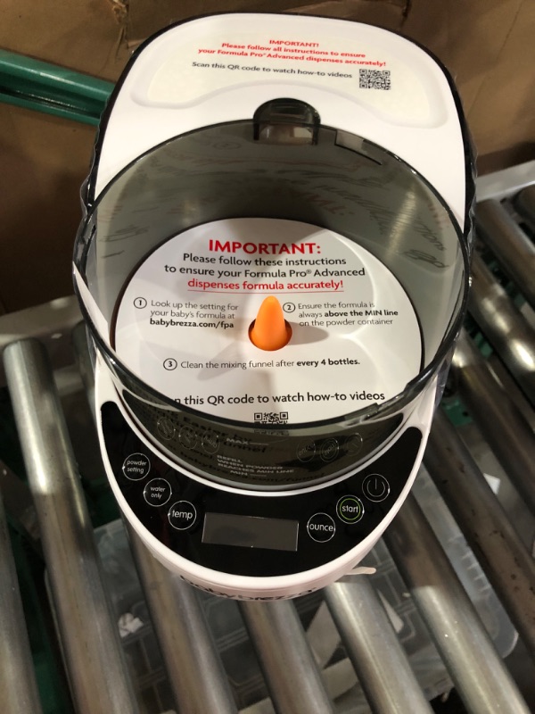 Photo 1 of Baby Brezza Formula Pro Advanced Formula Dispenser Machine - Automatically Mix a Warm Formula Bottle Instantly -  with Automatic Powder Blending