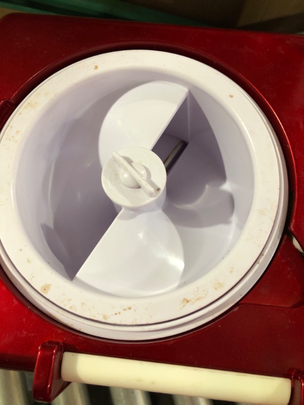 Photo 3 of *USED*Nostalgia Retro Table-Top Snow Cone Maker, Retro Red & Cone Syrup Party Kit - RED