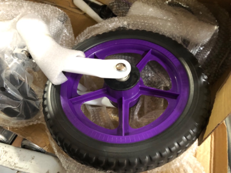 Photo 3 of ***FOR PARTS ONLY **** 
Bixe: Purple (Lightweight - 4LBS) Aluminum Balance Bike for Kids and Toddlers