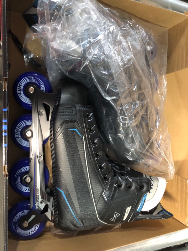 Photo 7 of Alkali Revel 6 Senior Adult Inline Roller Hockey Skates Skate Size 10 (Shoe 11-11.5)