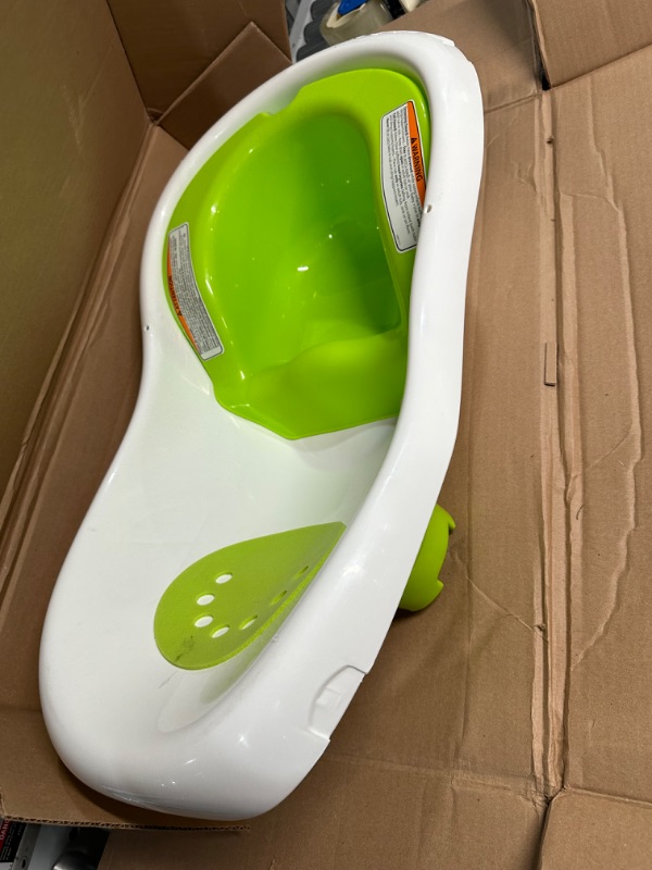 Photo 3 of Fisher-Price Baby Bath Tub, 4-in-1 Newborn to Toddler Tub 