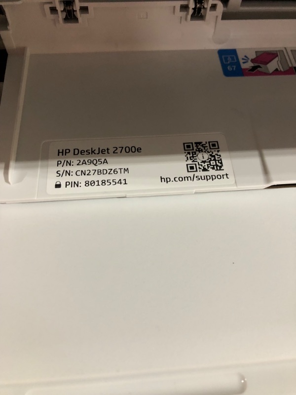 Photo 2 of HP DeskJet 2723e All-in-One Printer with Bonus 9 Months of Instant Ink