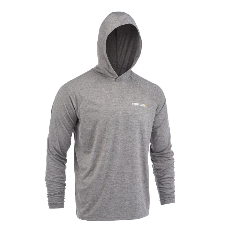 Photo 1 of Men's X-Large Gray Performance Long Sleeved Hoodie