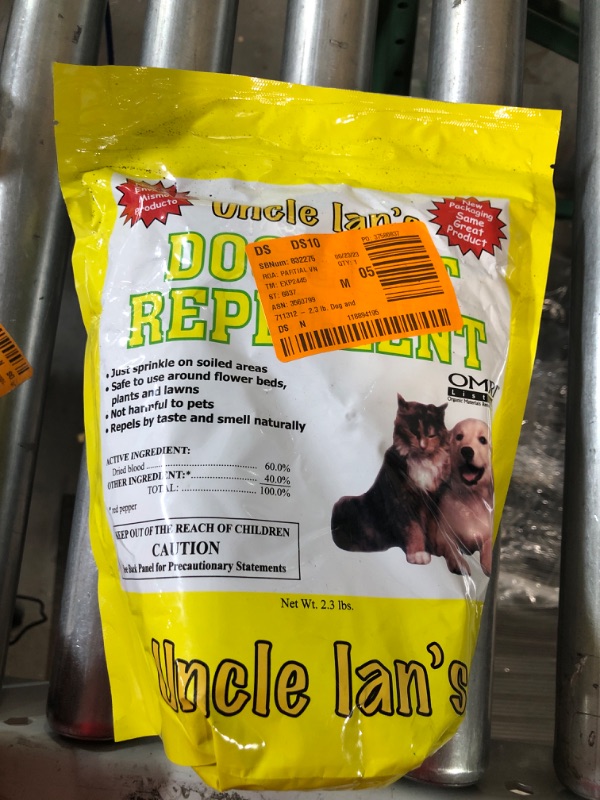 Photo 2 of [notes!] Uncle Ians 100045830 Organic Dog and Cat Repellent 2.3lb, 2.3 lb, Brown/A