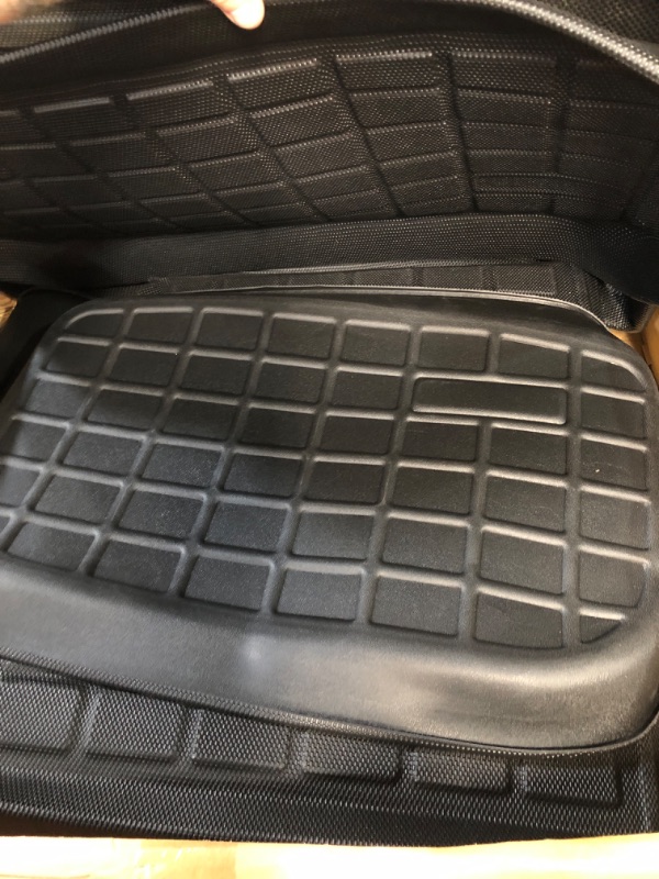 Photo 4 of SUPER LINER All Weather Floor Mats for Tesla Model Y 5-Seat 2021-23 Custom Fit (Does NOT fit 7-Seat)