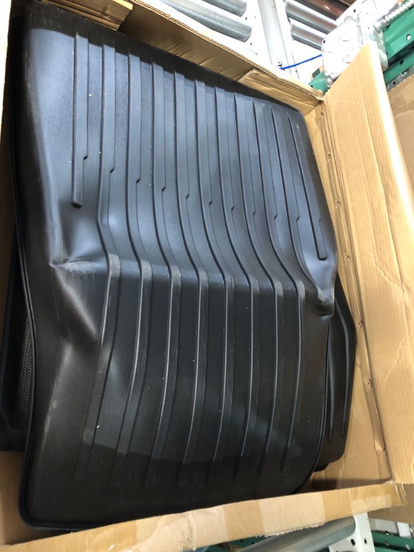 Photo 2 of SUPER LINER All Weather Floor Mats for Tesla Model Y 5-Seat 2021-23 Custom Fit (Does NOT fit 7-Seat)