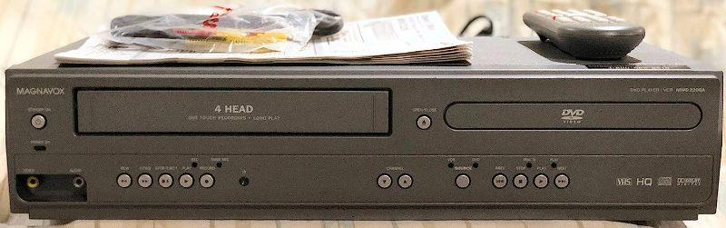 Photo 1 of Magnavox MWD2206 DVD/VCR Combination Player