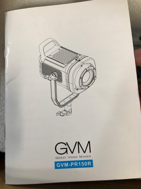 Photo 1 of GVM 150W LED Video Light 2700K~7500K RGB Photography Studio Light Kit with Lantern Softbox & Stand, CRI97+TLCI97