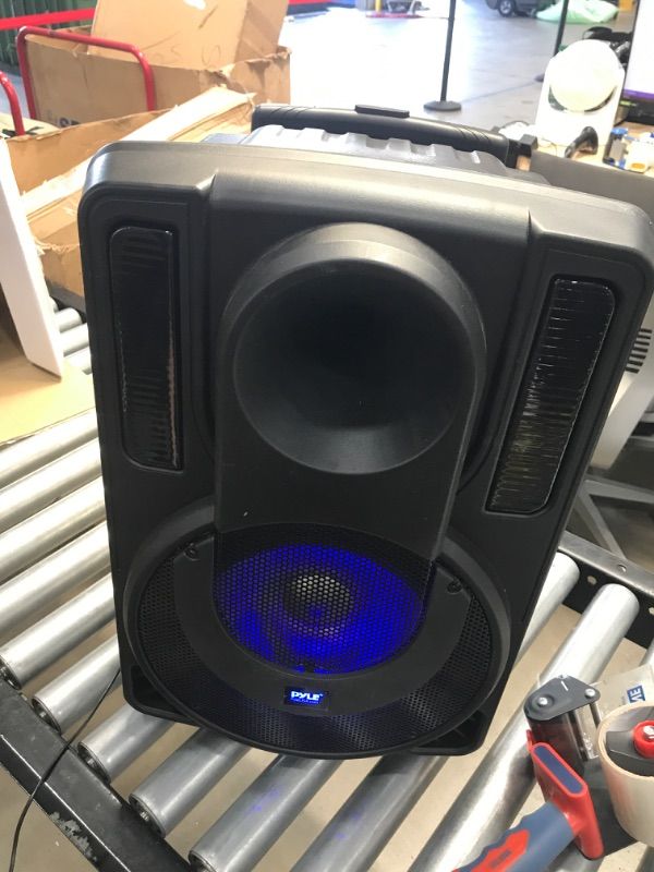 Photo 2 of 10’’ Portable PA Speaker System - Wireless BT Streaming PA & Karaoke Party - PHPWA10TB