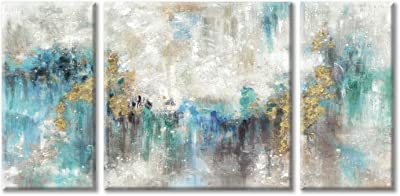 Photo 1 of *STOCK PHOTO FOR REFERENCE ONLY* Abstract Canvas Wall Art for Bedroom 3 PEICE 