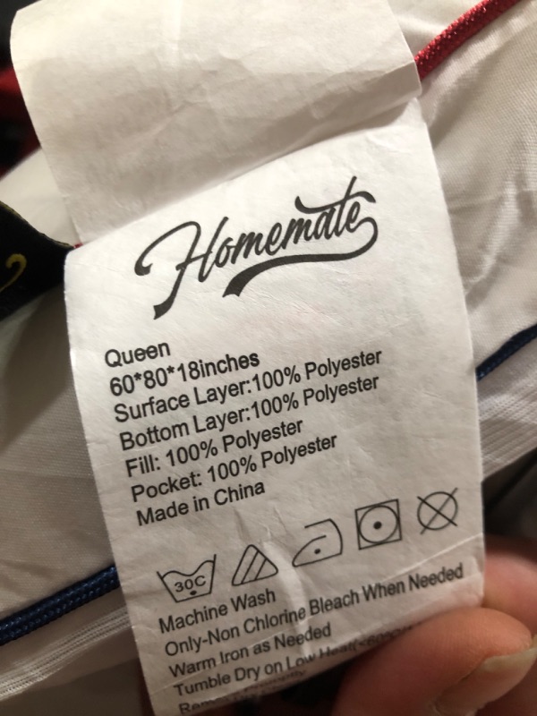 Photo 2 of  LIKE NEW ****Bedsure Mattress Topper Queen Size -