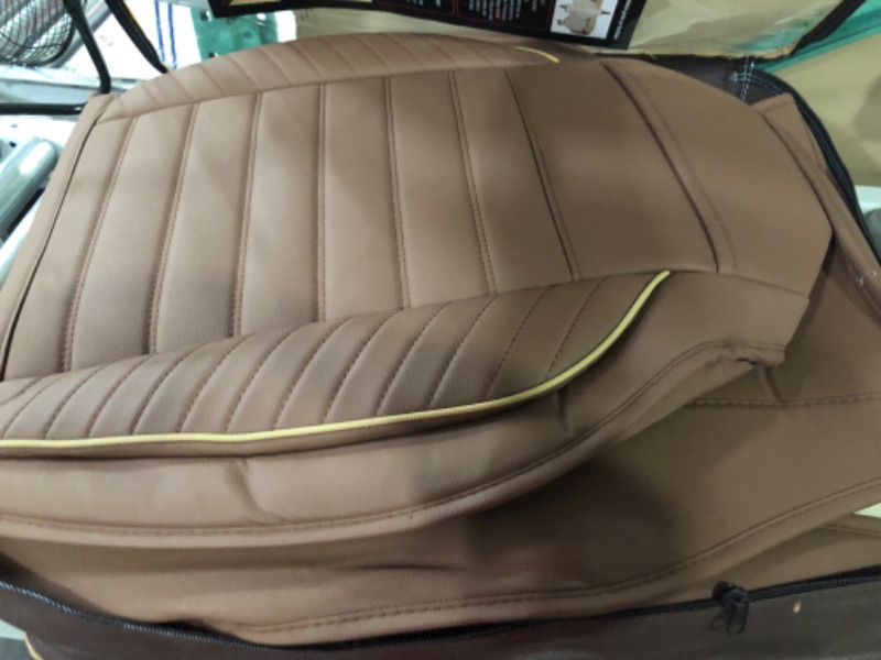 Photo 2 of OASIS AUTO Car Seat Covers  FULL SET BROWN