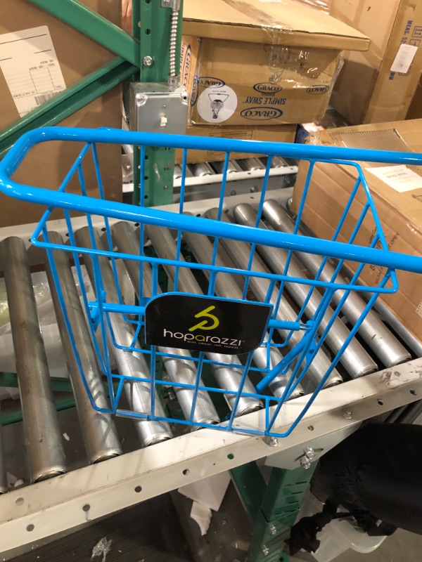 Photo 2 of [missing 1 bar] HOPARAZZI Pro Elite 125 Tennis Ball Basket [blue not yellow] 