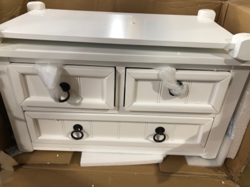 Photo 1 of *DAMAGED SEE NOTES*Convenience Concepts Kendra Hall Table, White