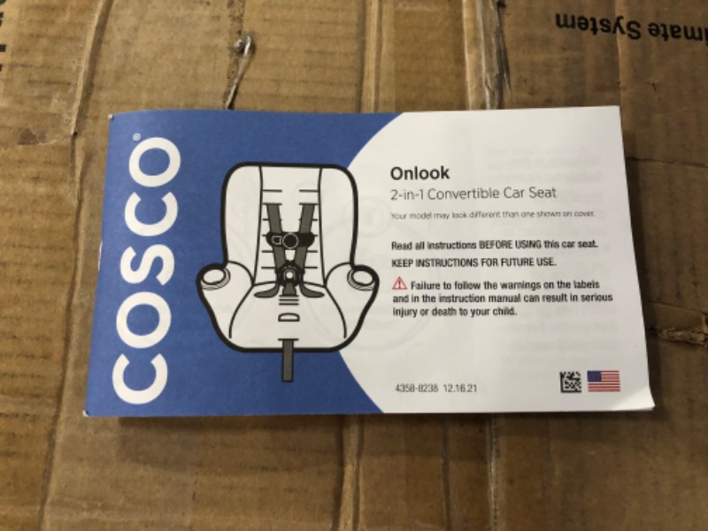 Photo 2 of Cosco Onlook 2-in-1 Convertible Car Seat