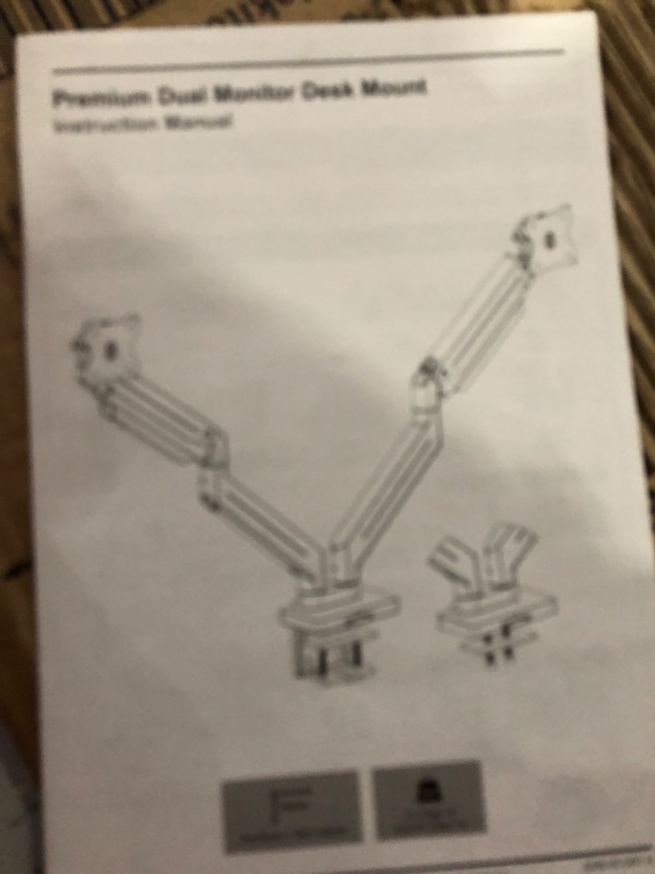 Photo 2 of MOUNTUP Dual Monitor Desk Mount for 13-42’’ 