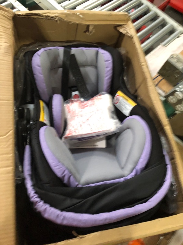 Photo 4 of Baby Trend Secure Snap Tech 35 Infant Car Seat, Lavender Ice 