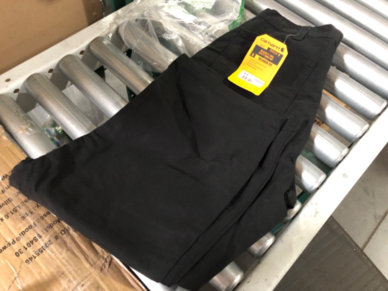 Photo 3 of Carhartt Men's Relaxed Fit Twill Utility Work Pant 36W x 36L Black