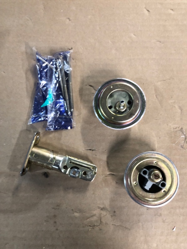 Photo 2 of [Used, Notes] Stainless Steel Double Cylinder Deadbolt