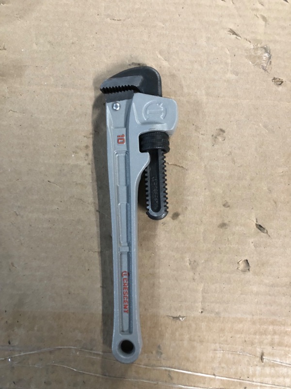 Photo 3 of [New] Cresent - 10 in. Aluminum Slim Jaw Pipe Wrench
