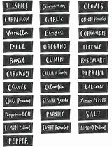 Photo 1 of 159 Pantry Labels Stickers for Food Containers | White Text on Black Sticker
