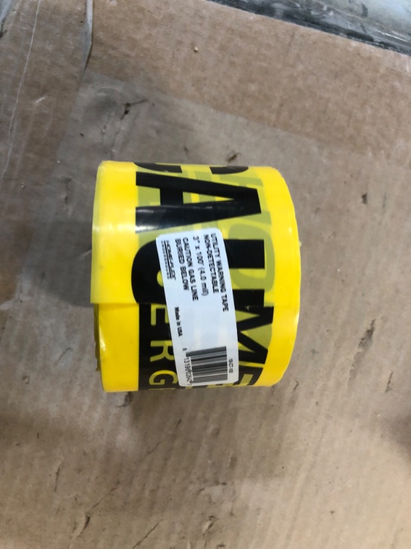 Photo 4 of [Unknown Length] ATERET Premium Yellow Caution Tape  Harzard Tape w/Bright Yellow