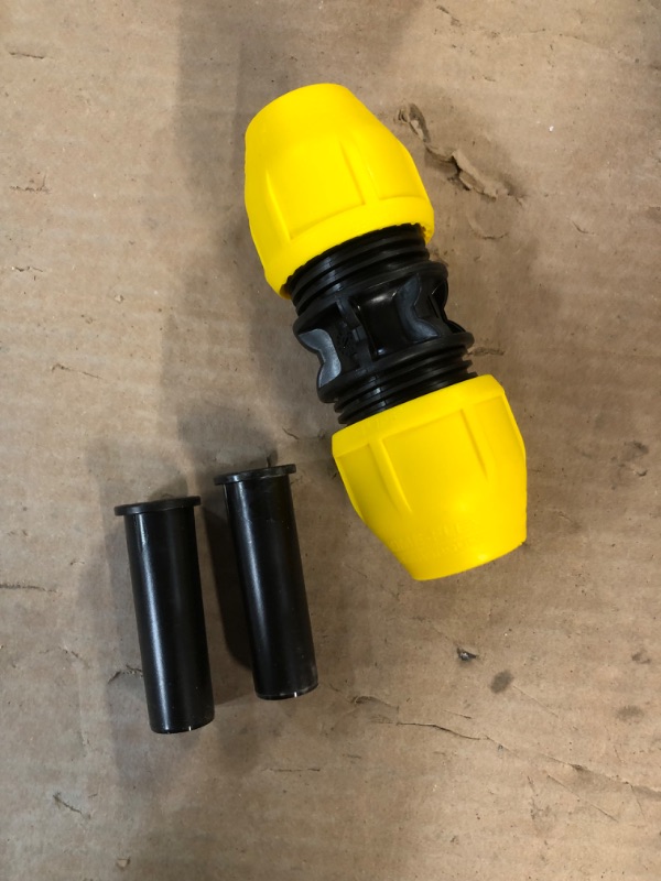 Photo 3 of [New] Underground IPS Yellow Poly Gas Pipe Coupler (3/4)