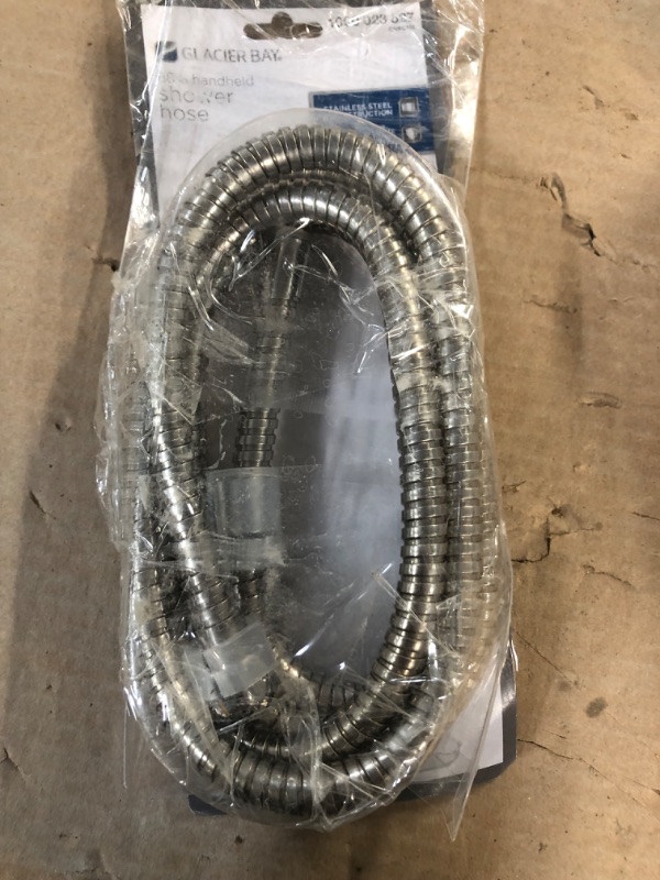 Photo 2 of [New] Glacier Bay 86 in. Stainless Steel Replacement Shower Hose