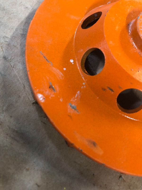 Photo 5 of [Minor Damage] Ridgid 4.5" Diamond Cup Wheel