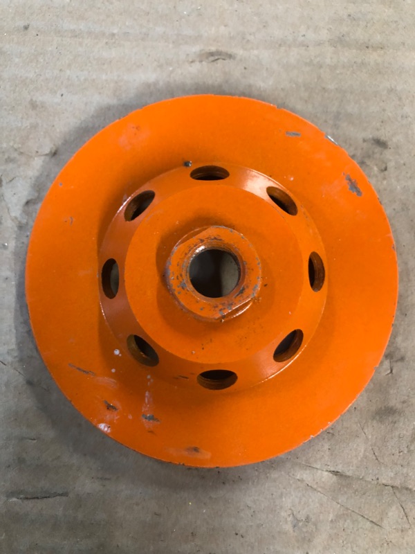 Photo 3 of [Minor Damage] Ridgid 4.5" Diamond Cup Wheel