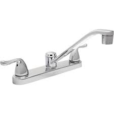 Photo 1 of [New] Glacier Bay Constructor 2-Handle Standard Kitchen Faucet in Chrome