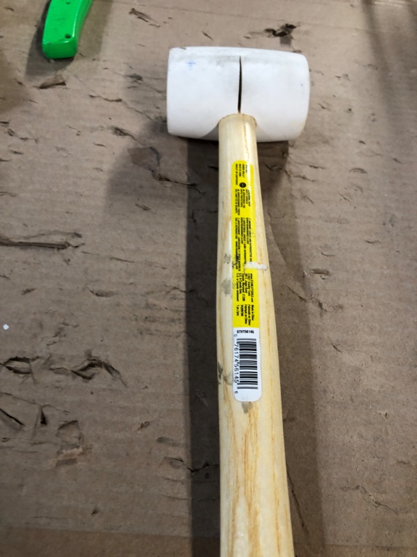 Photo 2 of 16 oz. White Rubber Mallet