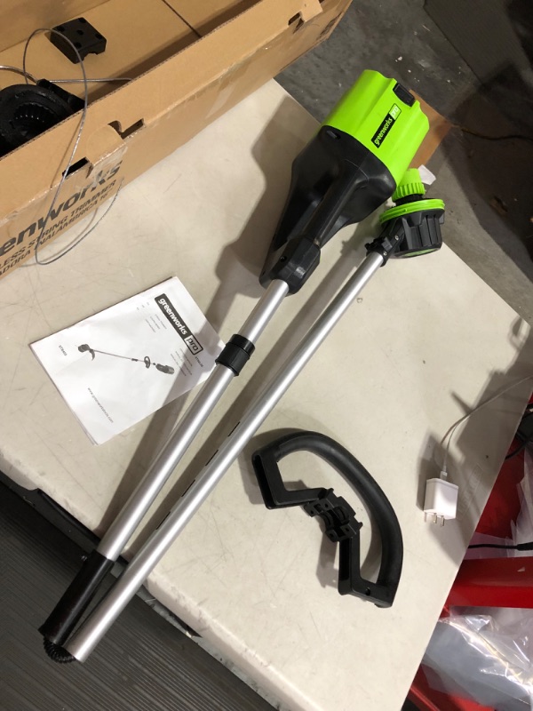 Photo 3 of ***SEE NOTES***
Greenworks PRO 16-Inch 80V Cordless String Trimmer
