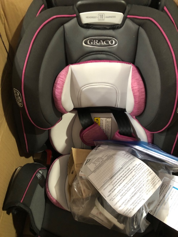 Photo 4 of **item has been used**signs of usage**may need to be cleaned**
Graco 4Ever DLX 4 in 1 Car Seat | Infant to Toddler Car Seat, with 10 Years of Use, Joslyn, 20x21.5x24 Inch DLX Joslyn