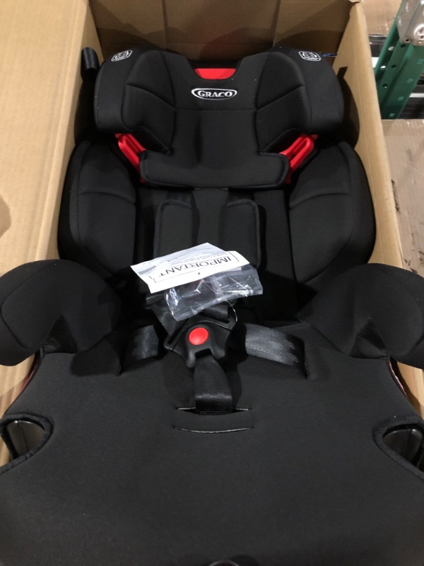 Photo 2 of Graco Tranzitions 3 in 1 Harness Booster Seat, Proof Tranzitions Black