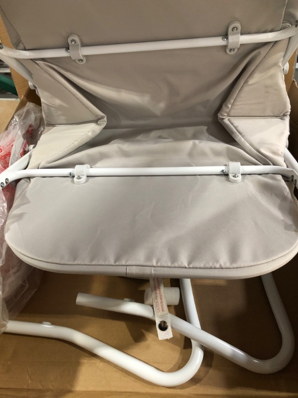 Photo 3 of Dream On Me Karley Bassinet in Blue/Grey