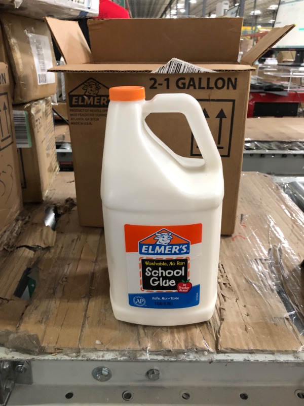 Photo 3 of Elmer's Washable School Glue, White, 2 Gallon