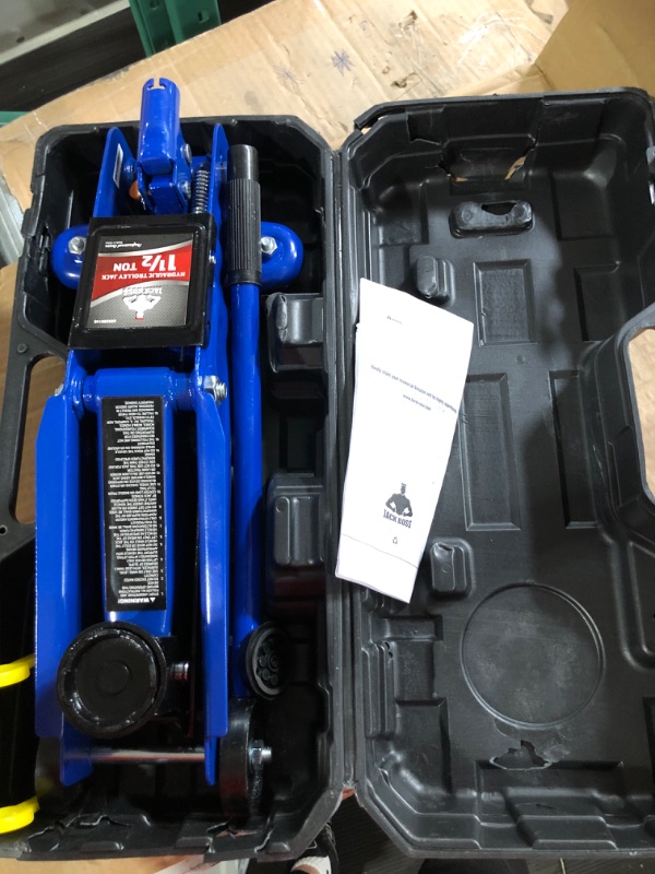 Photo 1 of Jack Boss Hydraulic Floor Jack 1.5 Ton 3,300Lbs