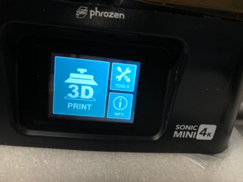 Photo 2 of ***HEAVILY USED - DAMAGED - SEE NOTES***
Phrozen Sonic Mini LCD Resin 3D Printer Series (Sonic Mini 4K)