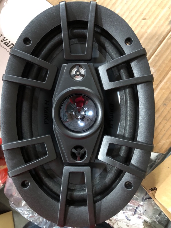 Photo 2 of H YANKA 6x9 Car Speakers,500 Watt Max 4-Way 6x9 Speakers, Professional 6x9 Speakers?Truck Speakers?Speakers for Car?Speakers Car Audio?6 by 9 Speakers?Max Box Car Set?Auto Speakers?1 Pair? Car Coaxial Speakers 6x9 Car Speakers