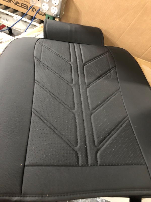 Photo 3 of BALLIOL Pickup Seats Covers Compatible with Dodge Ram 1500 2009-2023 Limited Laramie Big Horn Truck Pleather Seat Covers Custom Fit Dodge Ram 2500 3500 Crew Cab& Quad Cab (Black,5 Sets Full Seat) Black Front & Rear Seat