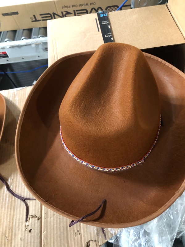 Photo 2 of any size fits woodie cowboy kids hat 