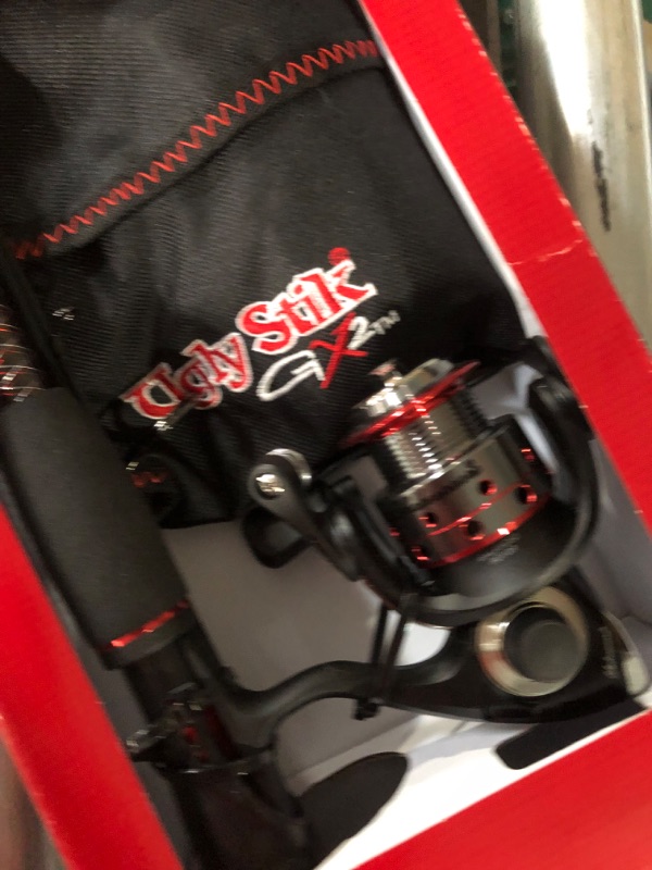 Photo 4 of **item damaged at the tip**see images**
Ugly Stik GX2 Spinning Reel and Fishing Rod Combo 30 Size Reel - 6'6" - Medium - 4pc